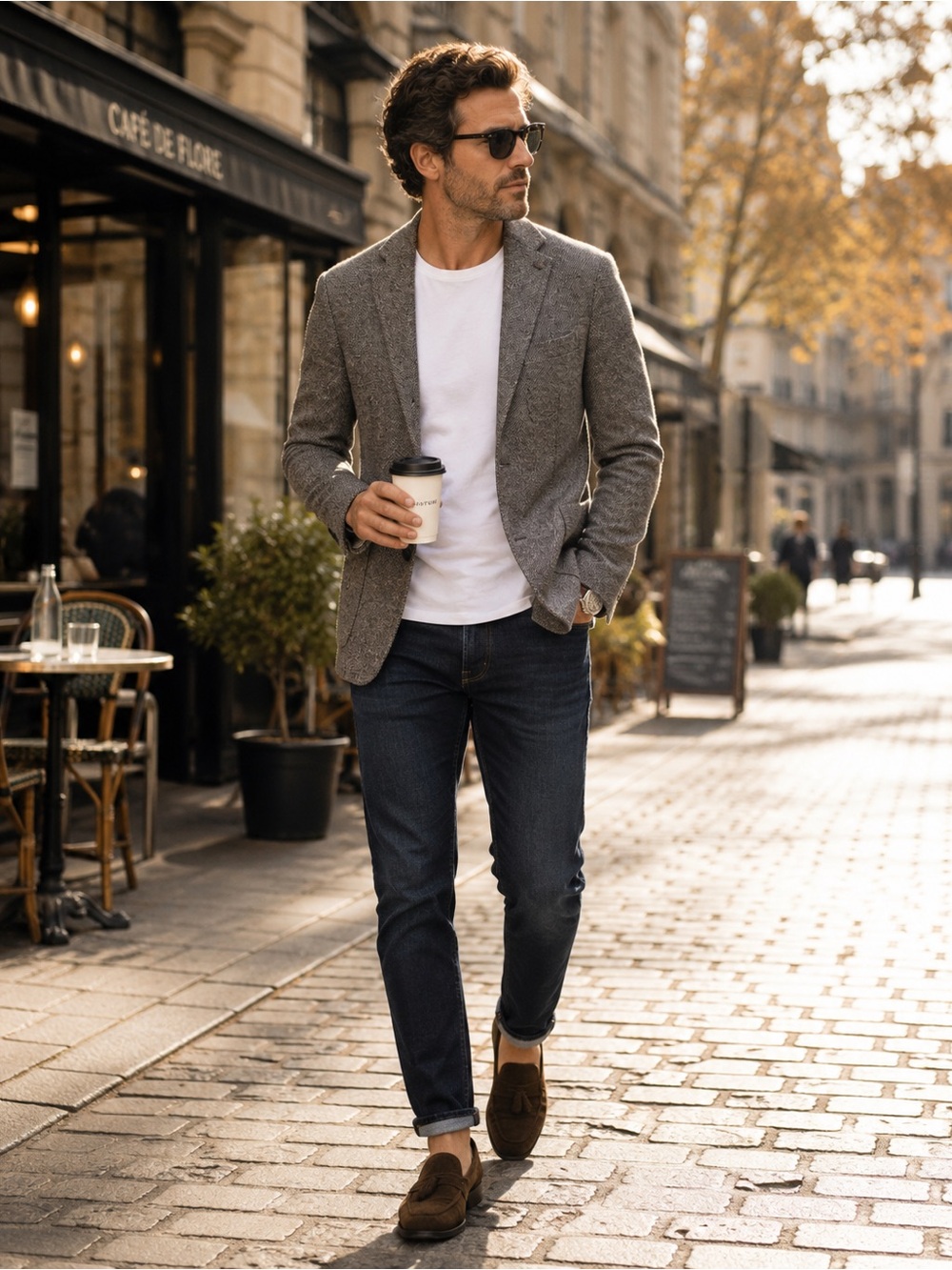 Banana Republic Slim Fit Knit Blazer 40R Gray Textured Sport Coat Casual Jacket